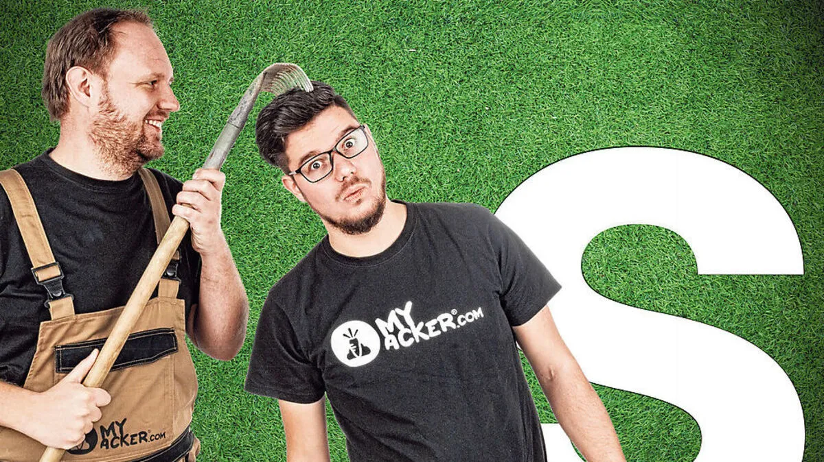 Fördern spielerisch und online die Wertschätzung für heimische Produkte: Christoph Raunig und Patrick Kleinfercher