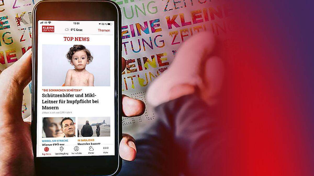 Mit der Smartphone-App immer informiert