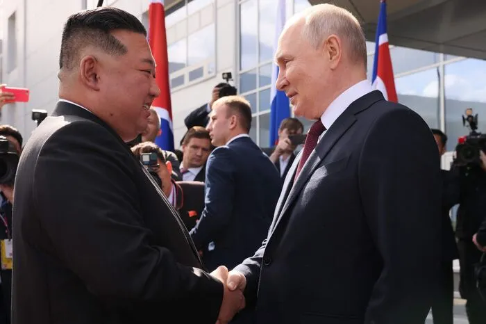 "Wir werden die Entscheidungen von Präsident Putin und der russischen Führung immer unterstützen", schwor der nordkoreanische Diktator ewige Treue.