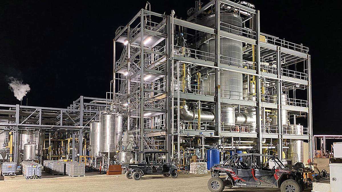 Die neue Biodieselanlage in Bakersfield wurde am Donnerstag eröffnet