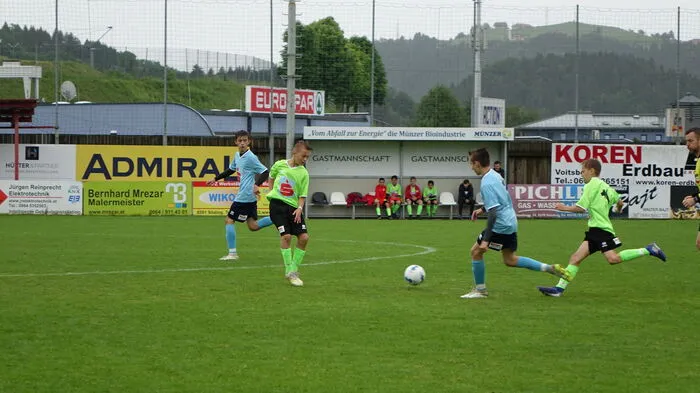 Die vier besten Mannschaften der Schülerliga trafen sich am Mittwoch in Voitsberg zum Landesfinale.