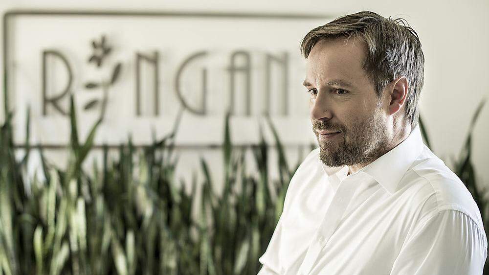 Ringana-Firmenchef Andreas Wilfinger wirbt mit einer Petition für sein Projekt