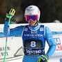 Elena Curtoni gewann den Super-G 