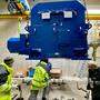 Aktuell wird die 3-Megawatt starke Dampfturbine im Biomasseheizwerk in Köflach montiert