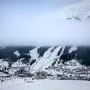 Nebel macht den Abfahrern zu schaffen