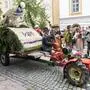 Im Ortskern von Bad Aussee werden überall Narzissenfiguren ausgestellt sein