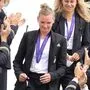Kapitänin Alexandra Popp musste im Finale verletzt passen.