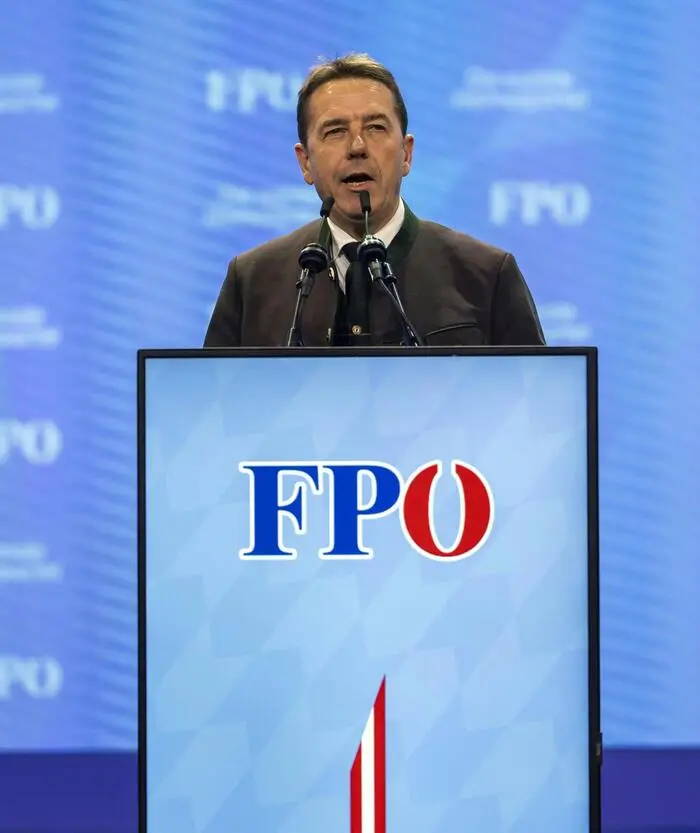 FPÖ-Landesparteiobmann Erwin Angerer 