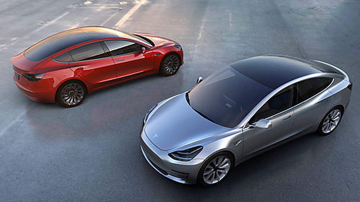 Das Model 3 ist das insgesamt vierte Modell von Tesla