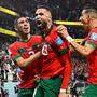 Marokko bezwang Portugal mit 1:0