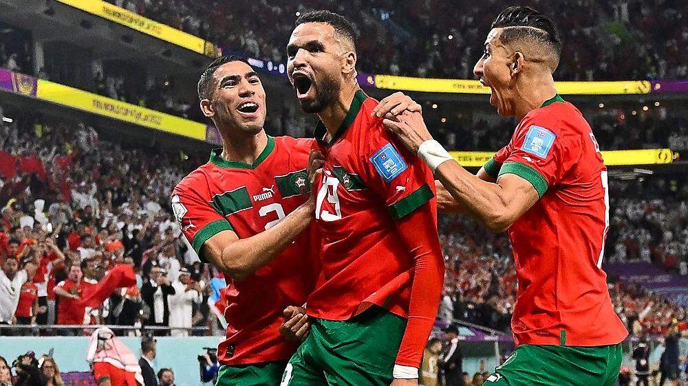 Marokko bezwang Portugal mit 1:0