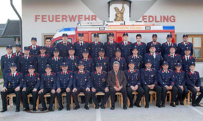 Feuerwehr Edling feiert heuer ihr 80-Jahr-Jubiläum