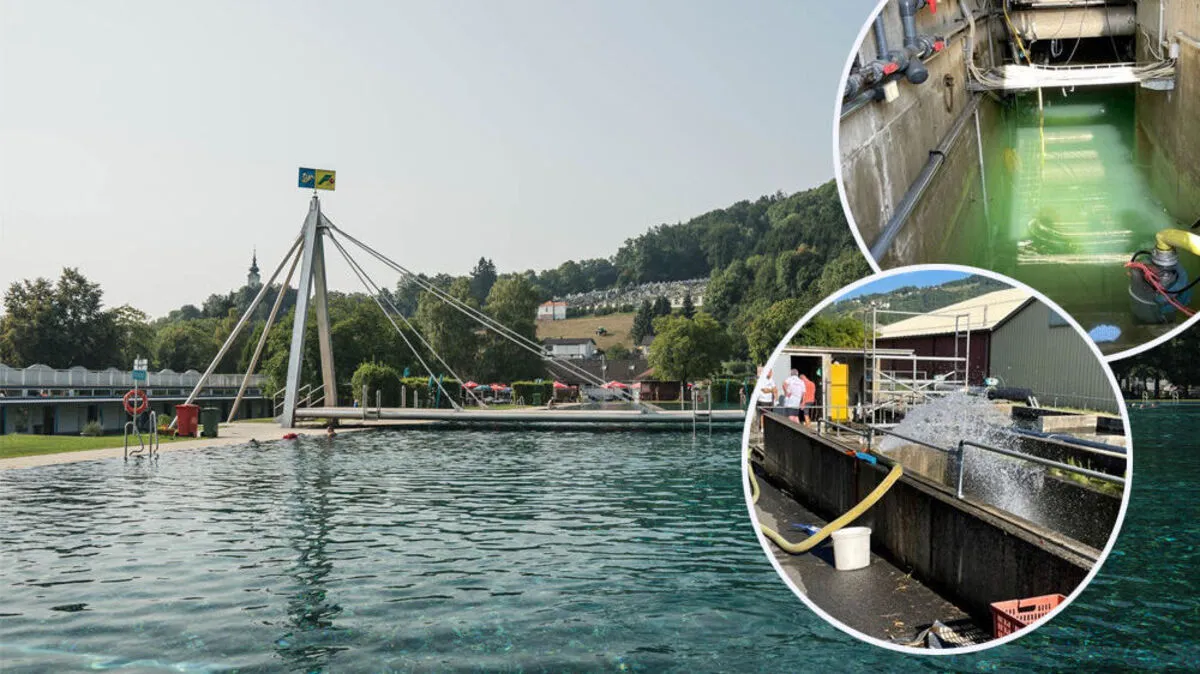 Kein Plantschen im Straßganger Freibad - ein technisches Problem ist schuld