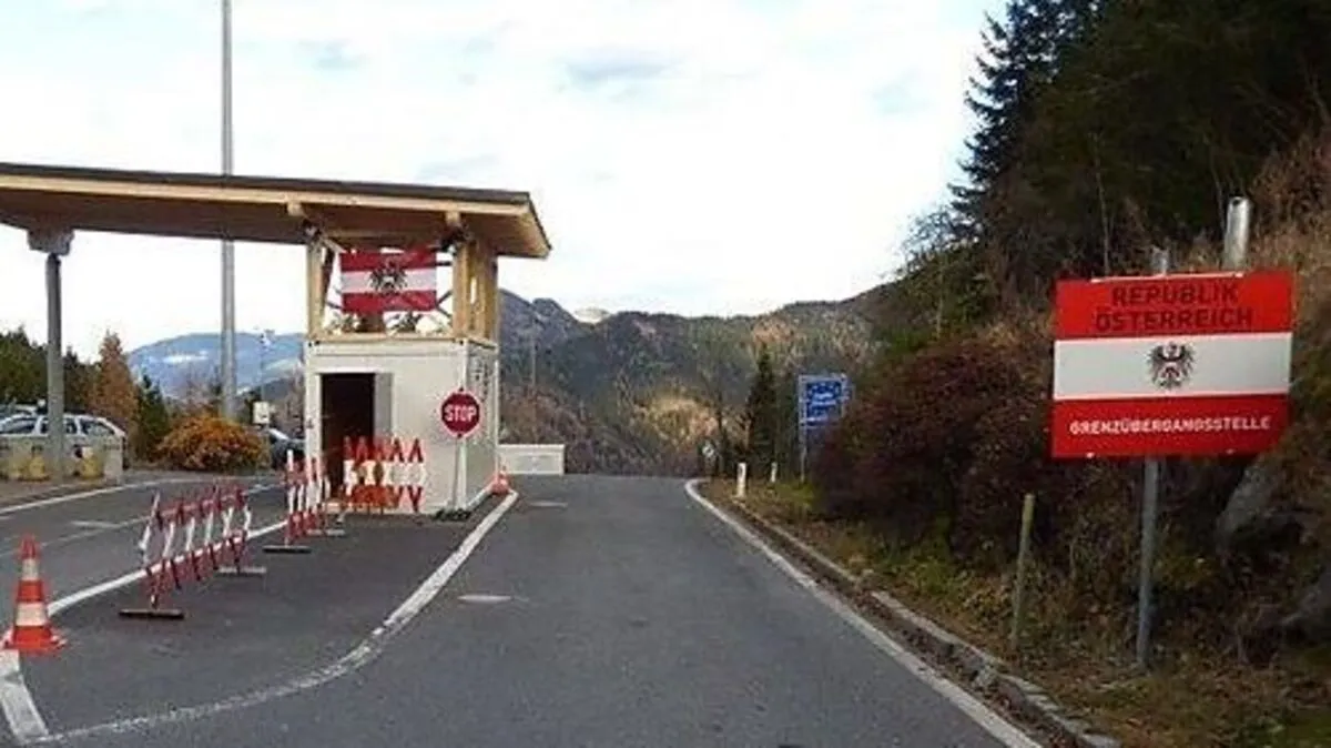 Sein Stop and Go am Grenzübergang Seebergsattel trug 73-Jährigem viel Ärger ein 