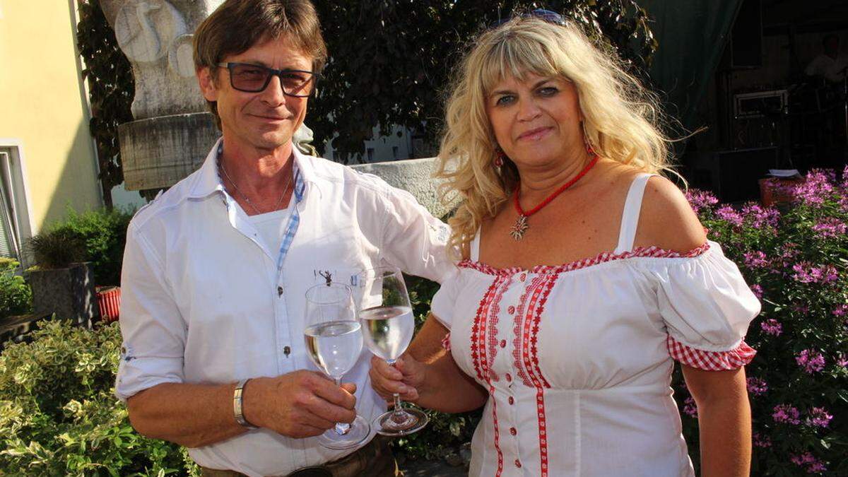 Georg Fixl und Sabine Schober luden zum Fest