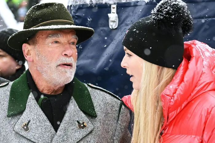 Arnold Schwarzenegger und Lindsey Vonn