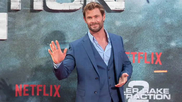 Premiere feierte der Actionfilm "Tyler Rake: Extraction 2" am 9. Juni 2023 im Zoo Palast in Berlin - hier Hauptdarsteller  Chris Hemsworth  