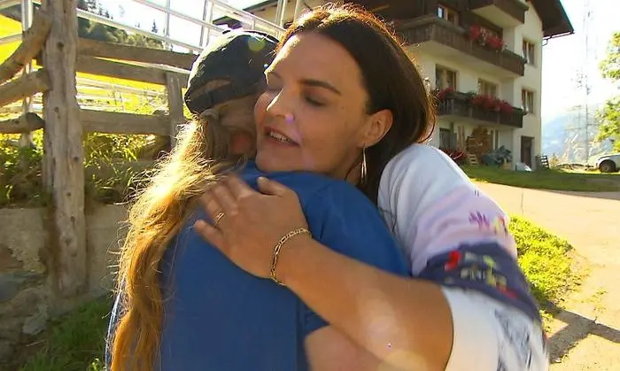 Mit einer Umarmung sagte Silvia Piet adieu