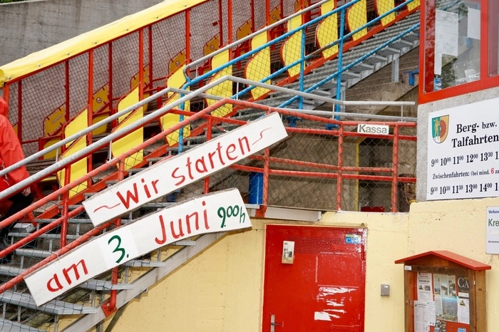 Am 3. Juni startet die Kreuzeckbahn in die neue Saison - davor wird noch die Übung absolviert