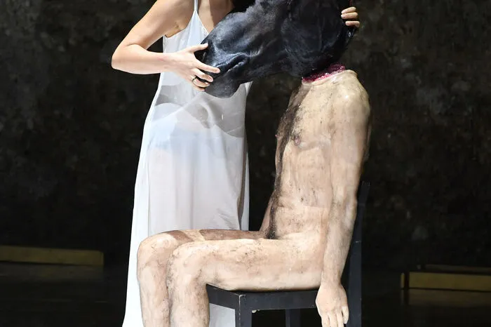 Der Erfolg der Opernpremiere "Salome" liegt auch an der herausragenden, ebenso symbolbeladenen wie sich einbrennenden Regiearbeit Romeo Castelluccis, sowie auch an der markanten Arbeit von Franz Welser-Möst mit den Wiener Philharmonikern.