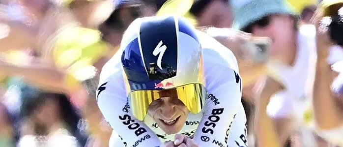 Remco Evenepoel gewann das Einzelzeitfahren
