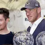 Marcel Hirscher (links) und Hermann Maier 