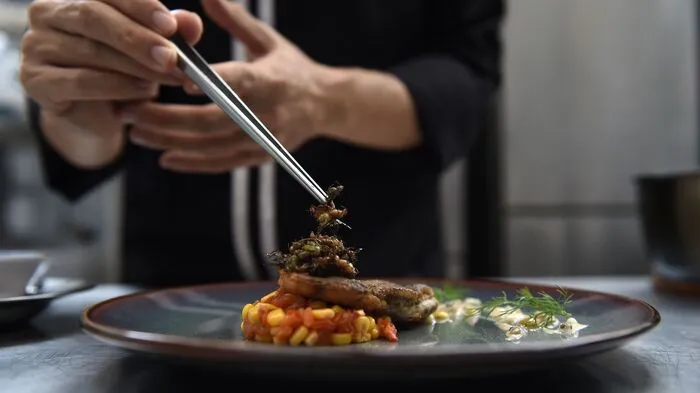 Was vor kurzem noch auf der Wiese gekrabbelt ist, schafft es immer öfter auf die Speisekarte in Restaurants auf der ganzen Welt: Insekten.
