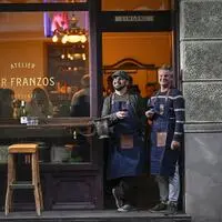 Haben das Bistro „Der Franzos“ übernommen: Miguel Fernandez De Retana (links) und Peter Lisborg
