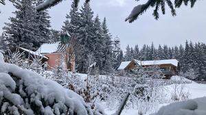Die Gemeinde Miesenbach im Winter