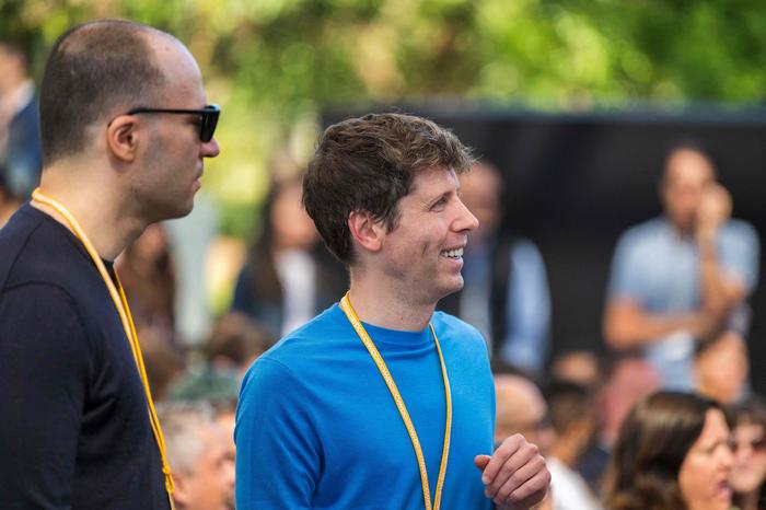 Ab sofort Apple-Partner: OpenAI-Chef Sam Altman bei der WWDC in Cupertino 