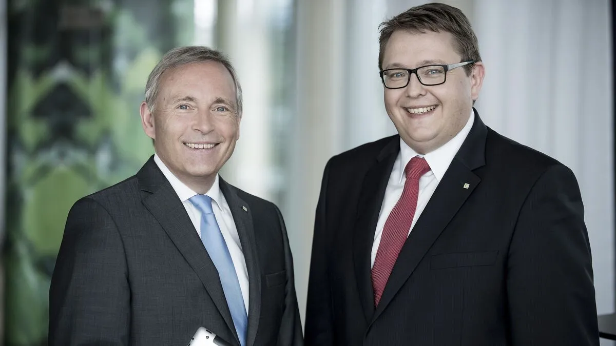 Christian Purrer und Martin Graf Vorstände der Energie Steiermark