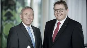 Christian Purrer und Martin Graf Vorstände der Energie Steiermark