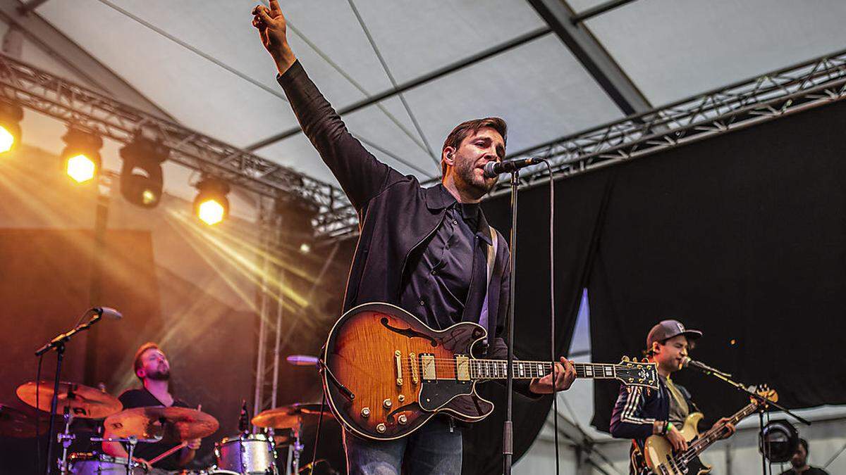 Josh. gastiert mit seiner Band beim Festival Dead Man Walking in Miesenbach