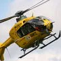 Der Rettungshubschrauber C11 brachte die Frau ins Unfallkrankenhaus
