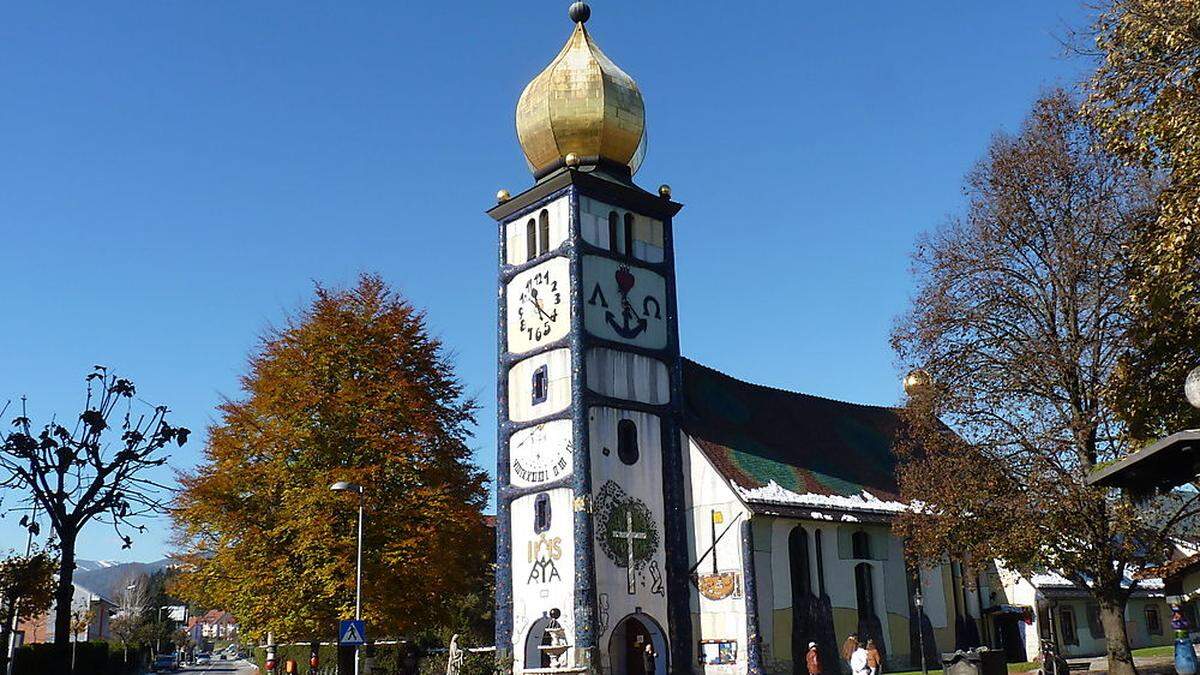 Die Barbarakirche wird ebenfalls eingebunden