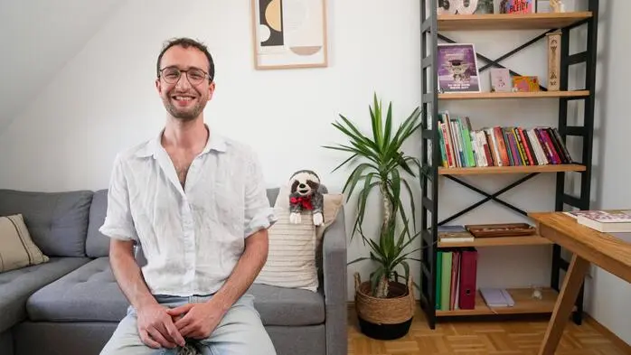 Im Bild: Lukas, 30, Soziologe aus Graz, möchte endlich wieder Schmetterlinge im Bauch spüren