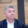 ABD0088_20240424 - WIEN - ÖSTERREICH: Der als Auskunftsperson geladene Vizekanzler Werner Kogler (Grüne) im Rahmen einer Sitzung des COFAG-U-Ausschusses am Mittwoch, 24. April 2024, im Parlament in Wien. - FOTO: APA/ROLAND SCHLAGER