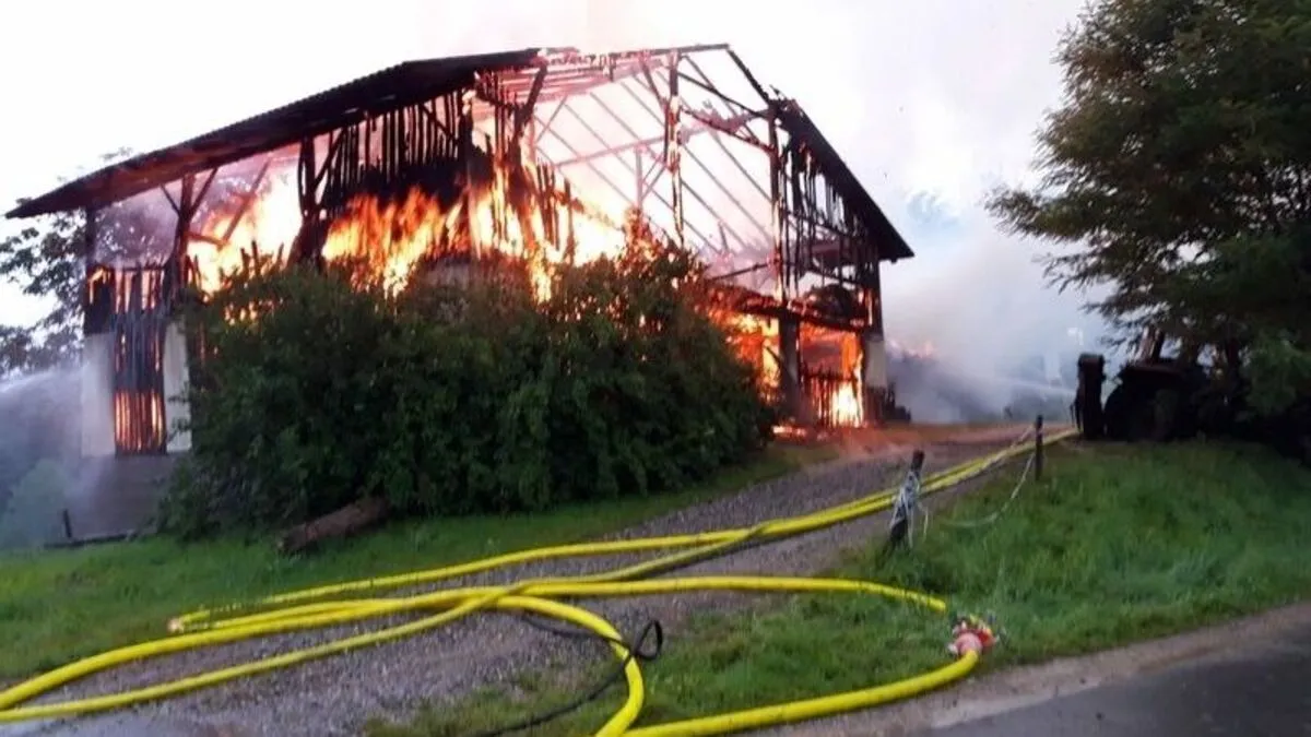 Feuerwehreinsatz in Großklein
