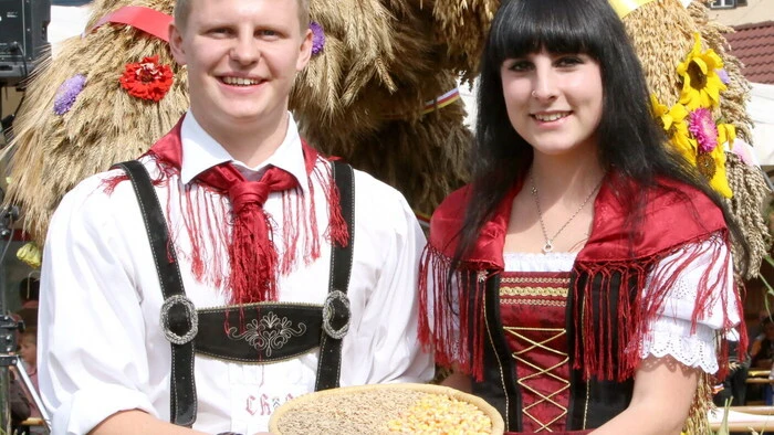 Die Landjugend Zeltschach unter Obmann Christoph Grabmayer und Mädlleiterin Larissa Witschnig (Foto) lud am Wochenende zum Erntedankfest.