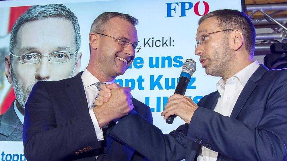 Kickl reklamiert Innenressort für FPÖ