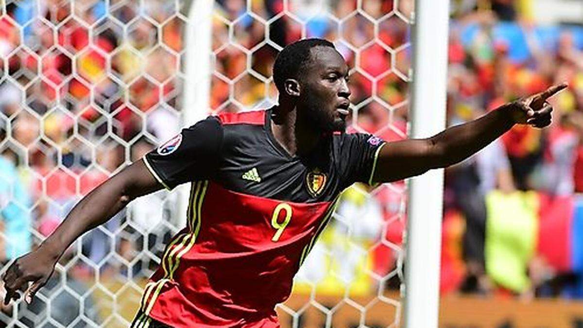 Romelu Lukaku traf beim 3:0 gegen Irland für Belgien doppelt