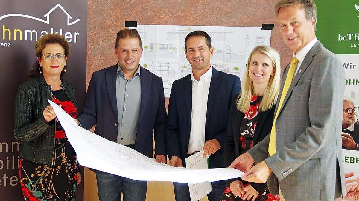 Die am Projekt beteiligten Partner bei der Präsentation im September 2019