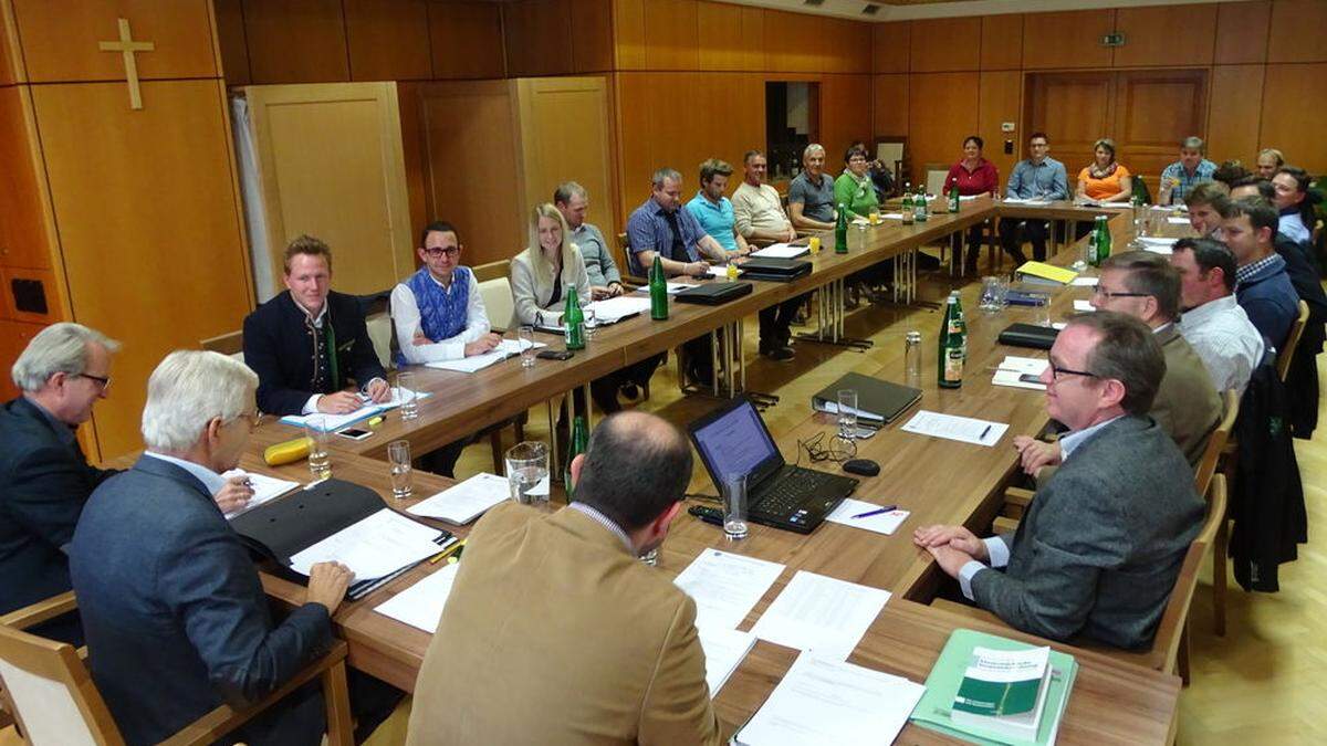 Der Gemeinderat Birkfeld bei seiner jüngsten Sitzung