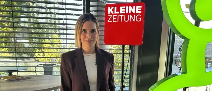 Die gebürtige Grazerin Elke Rock beim „Female-Future-Meet-Up“ Anfang Oktober in Graz.