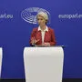Dringlichkeitsverordnung für gezielte Maßnahmen gegen die hohen Gaspreise: Mairead McGuinness, Ursula von der Leyen, Kadri Simson