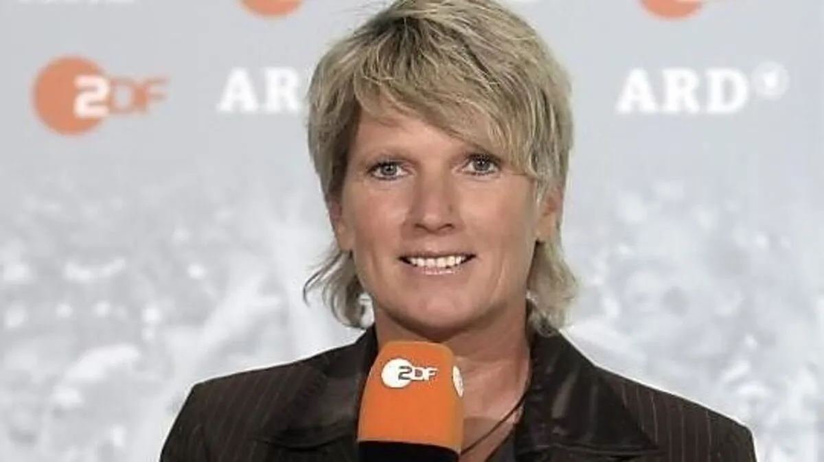Claudia Neumann kommentierte ein EM-Spiel