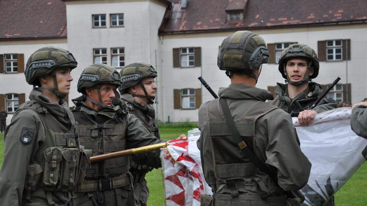 &quot;Ich gelobe!&quot; hieß es heute in der Haspinger Kaserne