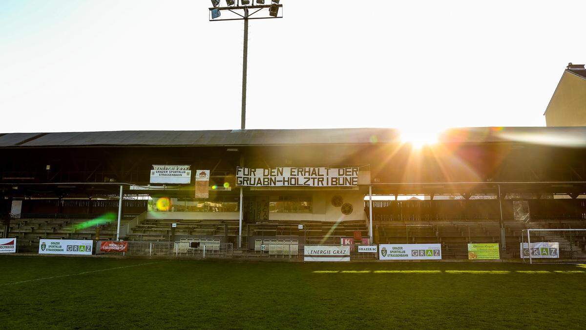 Seit fünf Jahren wird um den Erhalt der Tribüne gekämpft