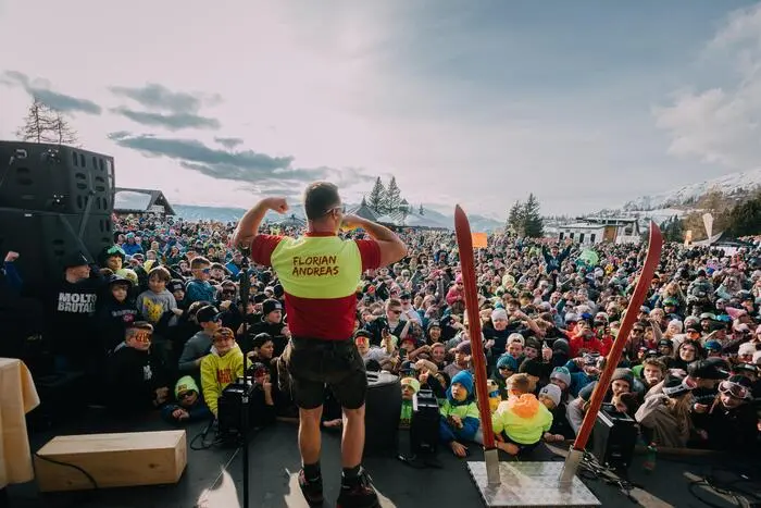 Druckvolle Beats, alpine Kulisse und direkte Nähe zum Publikum machten den Auftritt von Florian Andreas zum Höhepunkt des Tages