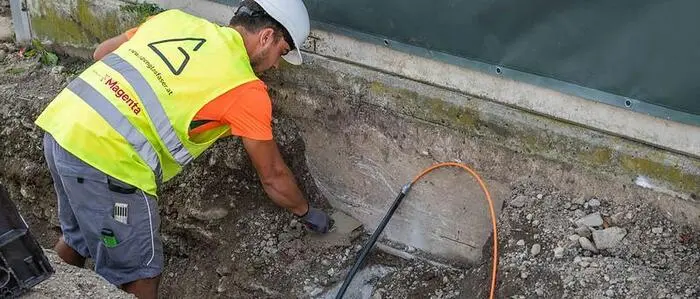 Glasfaserausbau